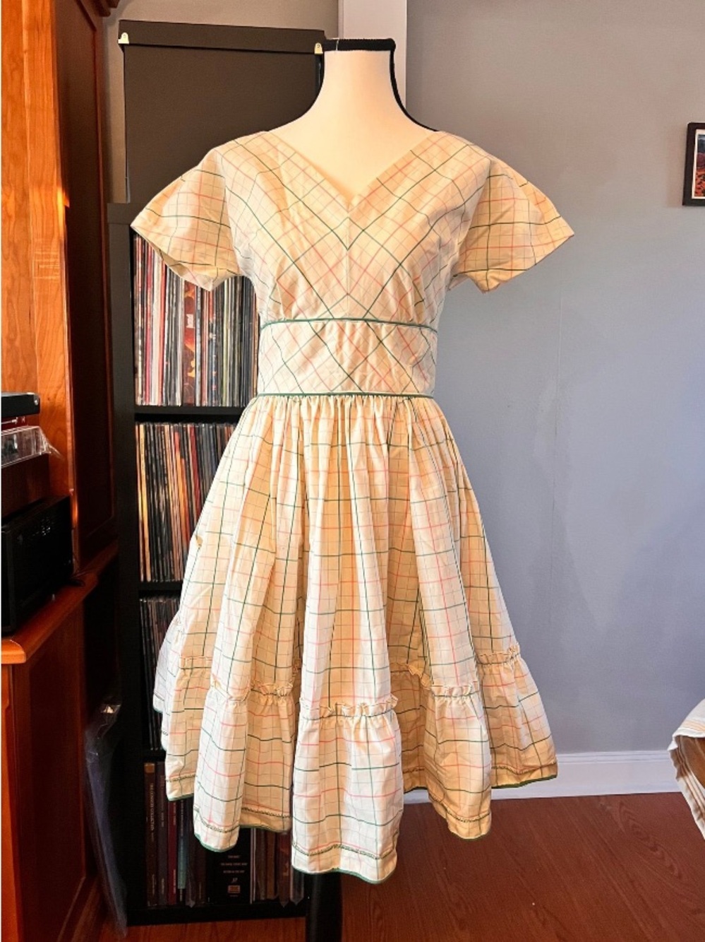 1950’s Plaid Dress